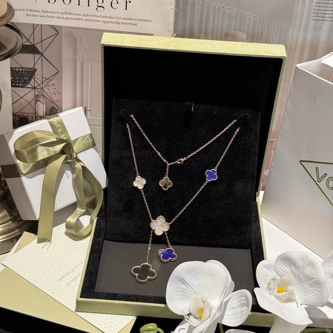 Van Cleef & Arpels Alhambra Gold Necklace